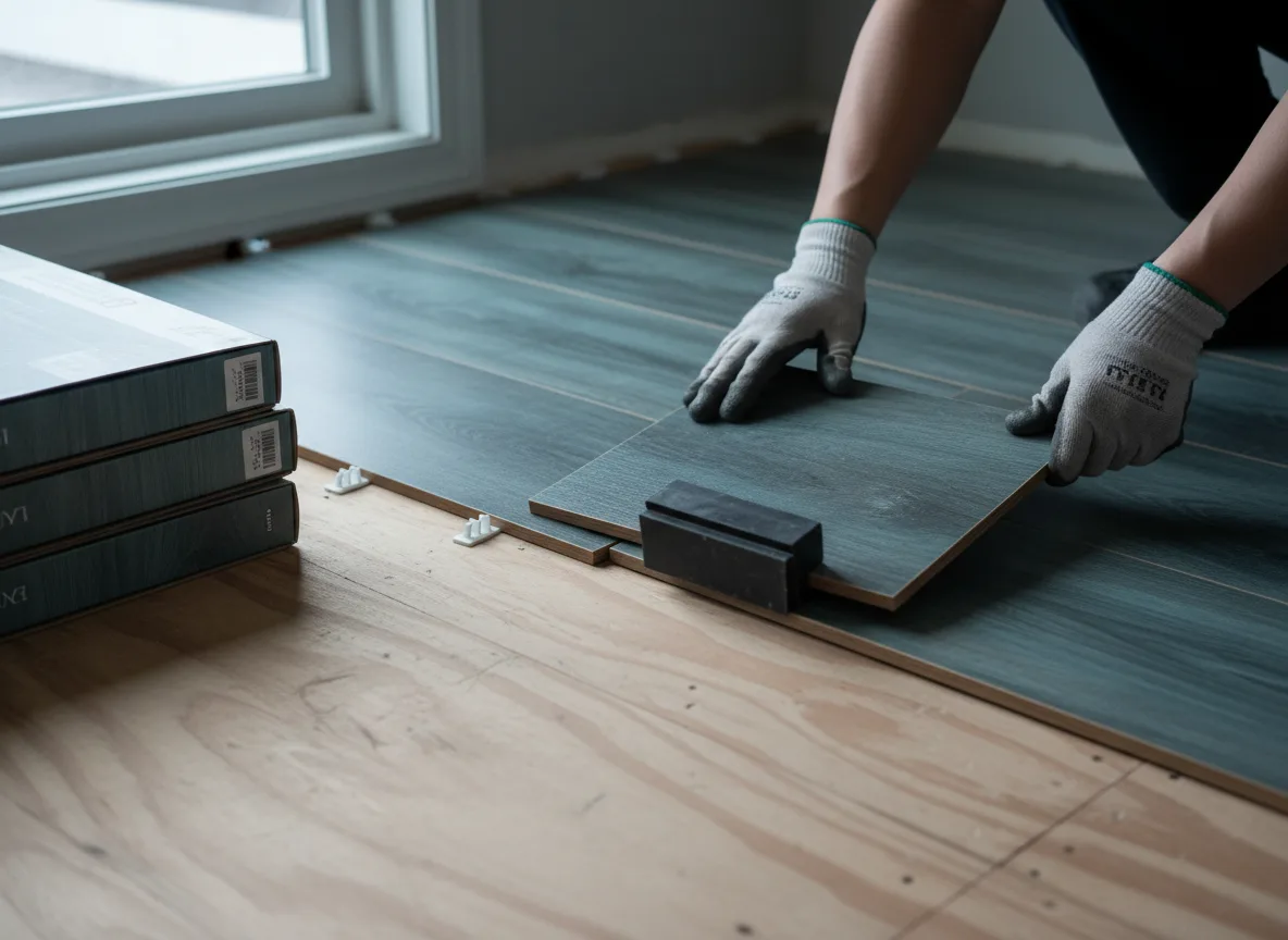 Luxury Vinyl Plank Installation company in Knierim, IA
